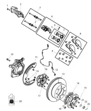 2AMV2182AB PLATE,DISC CHRYSLER