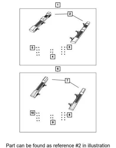 PAD 55397415AD CHRYSLER
