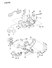 SPACER 33003332 CHRYSLER
