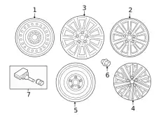 NUT 3880A007 CHRYSLER