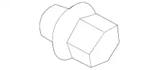 NUT 3880A007 CHRYSLER