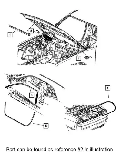 SEAL 55399149AA CHRYSLER