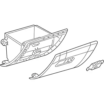 DOOR 5UT24DX9AC CHRYSLER