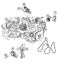 Генератор CHRYSLER 56029707AC