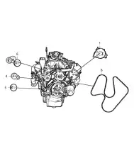 Генератор CHRYSLER 56029914AC