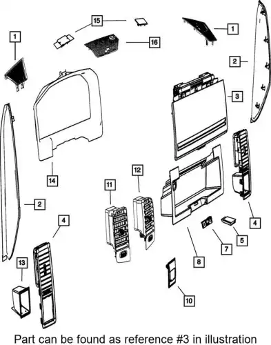 DOOR 1NM85SB5AA CHRYSLER