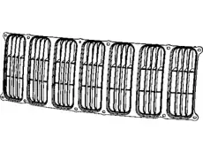 Решетка радиатора CHRYSLER 0YS24XXXAA