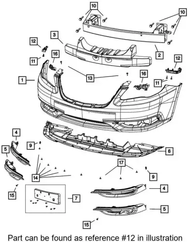 BRACKET 68081558AD CHRYSLER