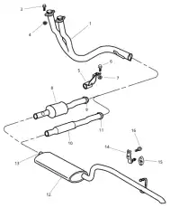 HANGER 52101141AD CHRYSLER
