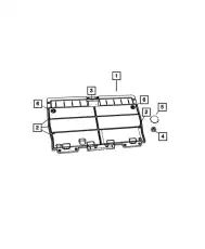 DOOR 5XQ70DX9AB CHRYSLER