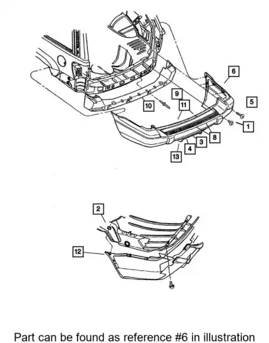 FASCIA 5EU81ZSPAB CHRYSLER