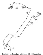 TUBE/HOSE 52109854AF CHRYSLER