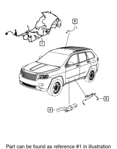 WIRING 68086954AG CHRYSLER
