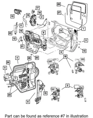 CABLE 68089335AA CHRYSLER
