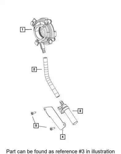 Фильтр масляный CHRYSLER 68089711AA