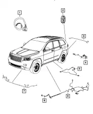 WIRING 68231175AC CHRYSLER