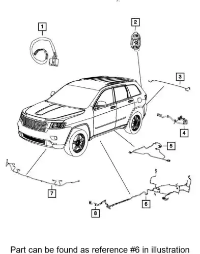 WIRING 68231180AD CHRYSLER