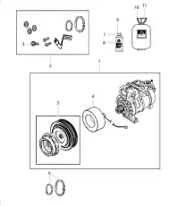 Катушка зажигания CHRYSLER 68231743AA