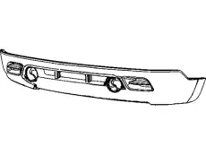FASCIA 68091523AA CHRYSLER