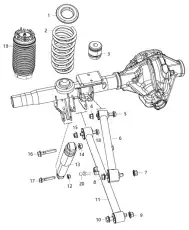 ABSORBER 68232278AC CHRYSLER