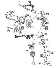 SPRING 68232282AF CHRYSLER