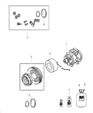 Катушка зажигания CHRYSLER 68232393AA
