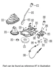 SEAL 52122269AC CHRYSLER