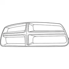 Решетка радиатора CHRYSLER 68092602AA