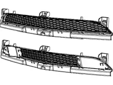 GRILLE 68092605AA CHRYSLER