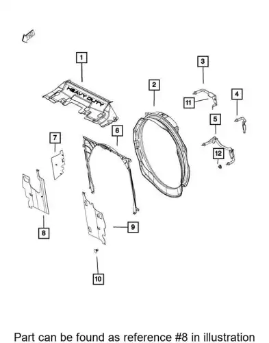 SEAL 68233487AA CHRYSLER
