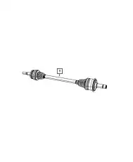SHAFT 52123521AD CHRYSLER