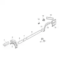 CLIP 68093998AA CHRYSLER
