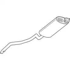 MUFFLER 52124037AG CHRYSLER