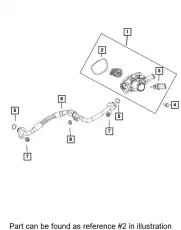 GASKET 68095375AA CHRYSLER