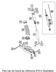 SPRING 68235725AB CHRYSLER