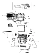 DOOR 68235887AA CHRYSLER