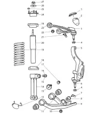 SPRING 52128878AB CHRYSLER