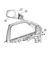 MIRROR 68236930AF CHRYSLER