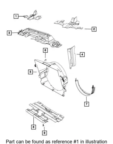 SEAL 68237330AA CHRYSLER