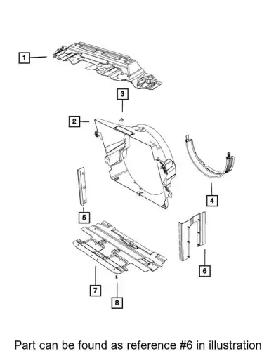SEAL 68237683AA CHRYSLER