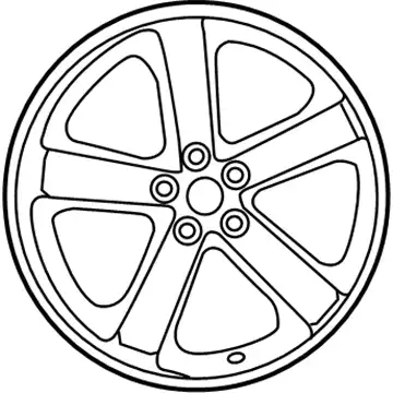 WHEEL 5ZW66SHNAC CHRYSLER