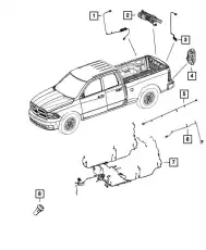 WIRING 68238183AC CHRYSLER