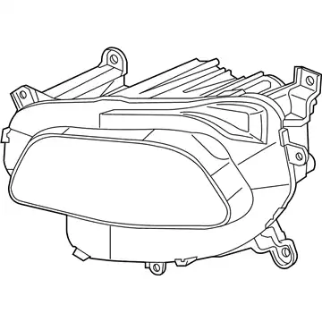 Фара CHRYSLER 68102847AE