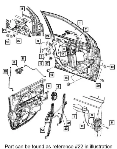 REGULATOR 68002896AA CHRYSLER
