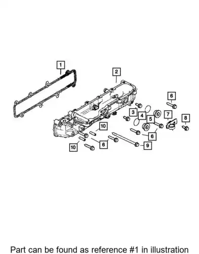 SEAL 68332474AA CHRYSLER