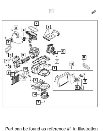 REPAIRKIT 68332585AA CHRYSLER
