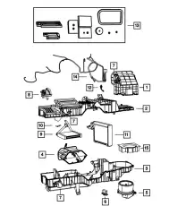 SEAL KIT 68004231AB CHRYSLER