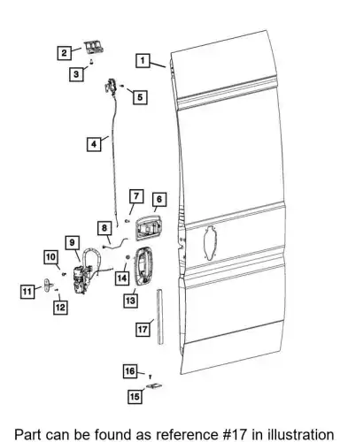 SILENCER 68109711AA CHRYSLER