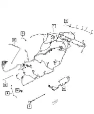 WIRING 68243024AC CHRYSLER
