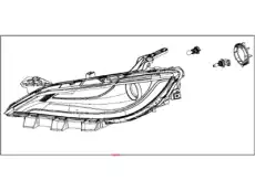 Фара CHRYSLER 68110251AE